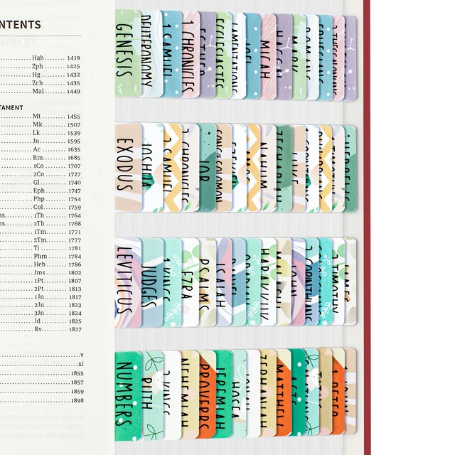 Large Print Free Printable Bible Tabs | Bible Reading Journal | Bible Tabs  Spanish - 66 - Aliexpress