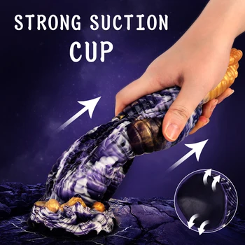 Huge Monster Dildo Lesbian Anal Toys Suction Octopus Cup Tentacle Artificial Penis Animal Dildos Sex Toy for Women Adult 5