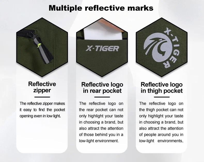 Mountain Bike Shorts – Breathable Multi-Pocket Cycling Shorts with Elastic Waistband