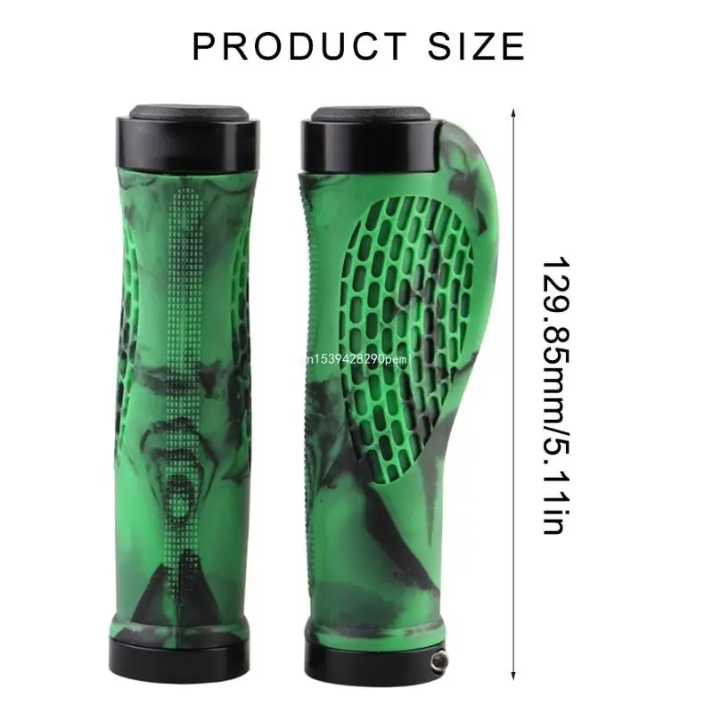 Mountain Bike Handlebar Grip Bilateral Locks Cycling Handle Grips Easily Install