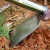 Stainless Steel Hoe 13-inch Handheld Long Handle Draw Hoe For Weeding Rake Planting Vegetables Farming Fishing Farm 1