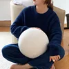 Ins Minimalist Living Room Sofa Ball Shaped Pillow Decoration Home Decoration Cushion Fun Ball Shaped Plush Car Cushion 5