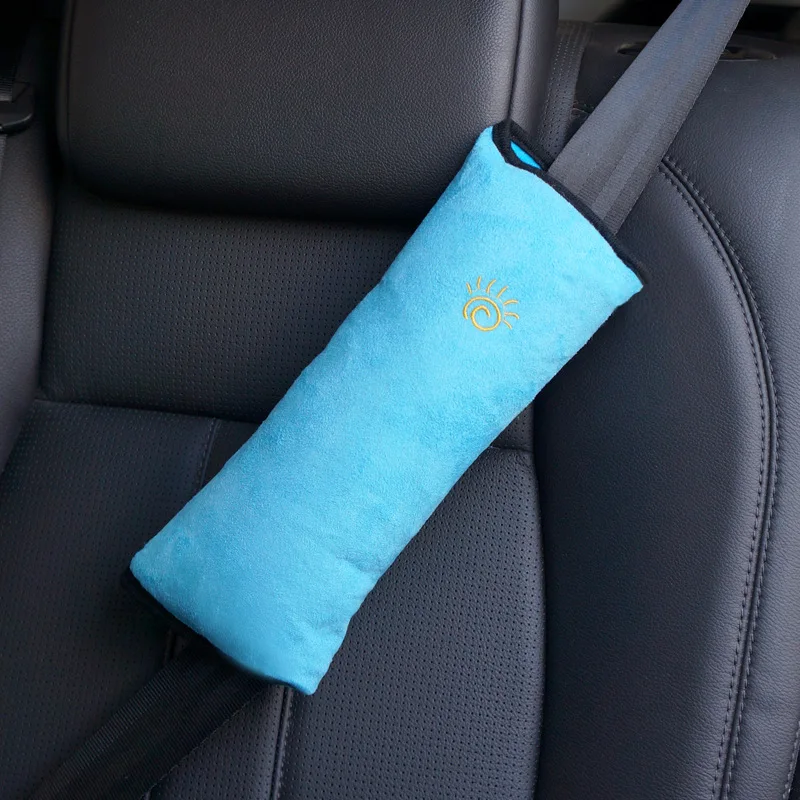 Car Safety Belts Pillows Cover for Kid Children Baby Travel Sleep Positioner Protect Auto Seatbelt Adjust Plush Cushion Shoulder