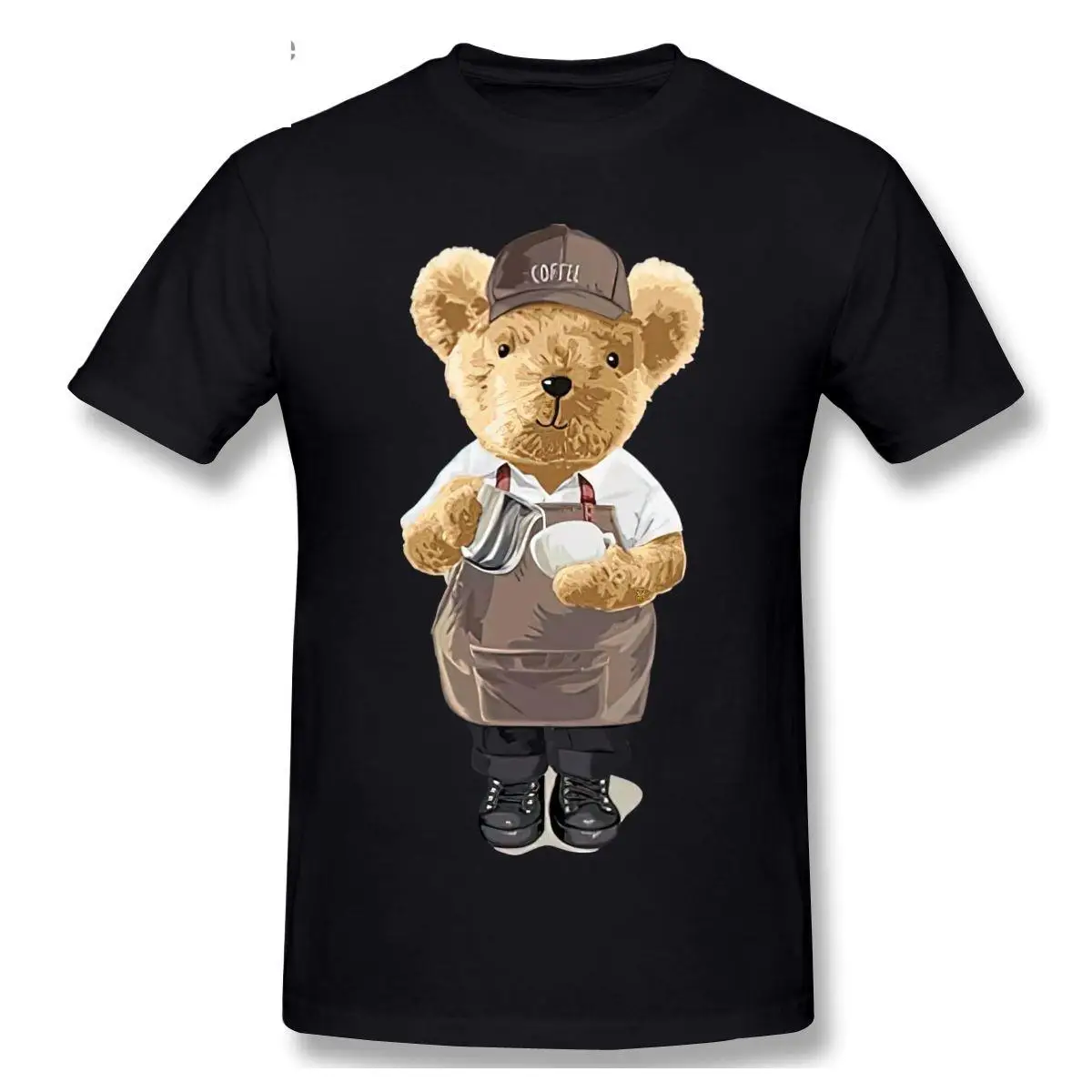 

Chef Teddy Bear T shirt Harajuku T-shirt Graphics Tshirt Brands Tee Top