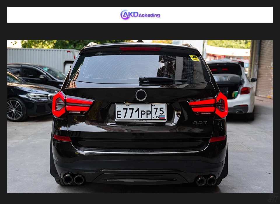 Car Styling Tail Lamp for BMW X3 Tail Lights 20102017 F25 LED Tail