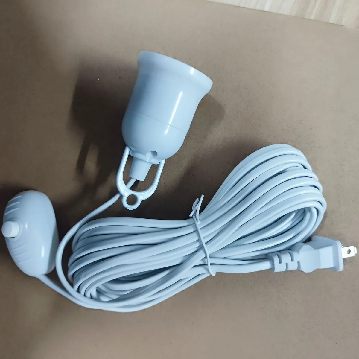2/4/10m Lamp Bases Universal Plug Tent Bedroom Light LED Bulb Socket Adapter E27 Lamp Holder EU US Plug with On/Off Switch
