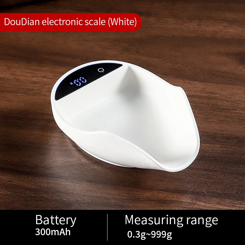 ميزان قهوة رقمي مع صينية حبوب