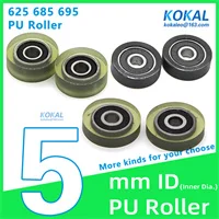 Description Picture 4 of item[PUd12] 1PCS LOW noise soft rubber Automatic Stripping and Winding Machine DIY TPU PU 6901 6001 6201 ball bearing wheel pulley