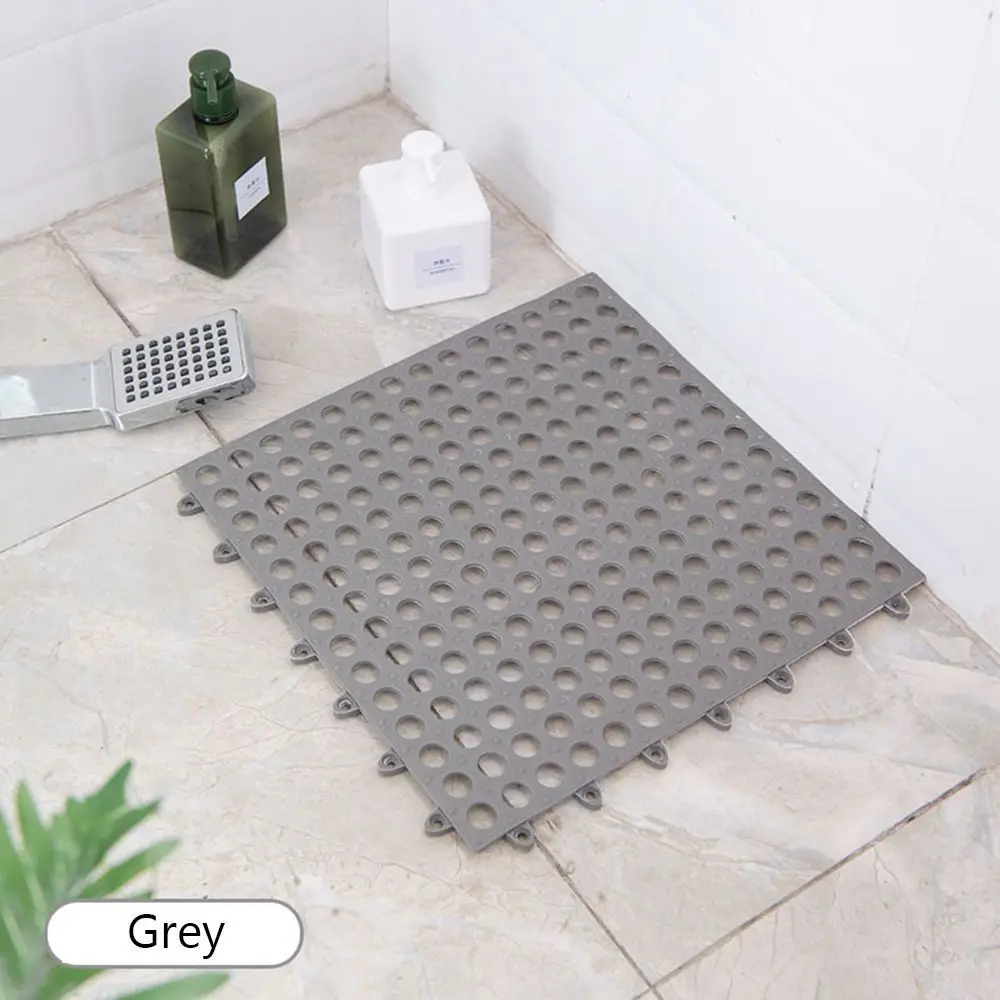 Non-slip Mat Toilet Splicing Ground Mat Air Massage Bath Mats Bathroom  Carpet PVC Mesh Soft Plastic Mat Floor Pad Home Supplies - AliExpress