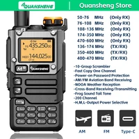 Quansheng UV K5 8 Walkie Talkie Am Fm Communication Two Way Radio Receiver Ham Amateur Long Range Wireless Set Transceiver 1