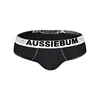 New mens breathable briefs with low waist and comfortable double-layer front pocket three-dimensional briefs 1