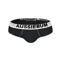 New mens breathable briefs with low waist and comfortable double-layer front pocket three-dimensional briefs 1