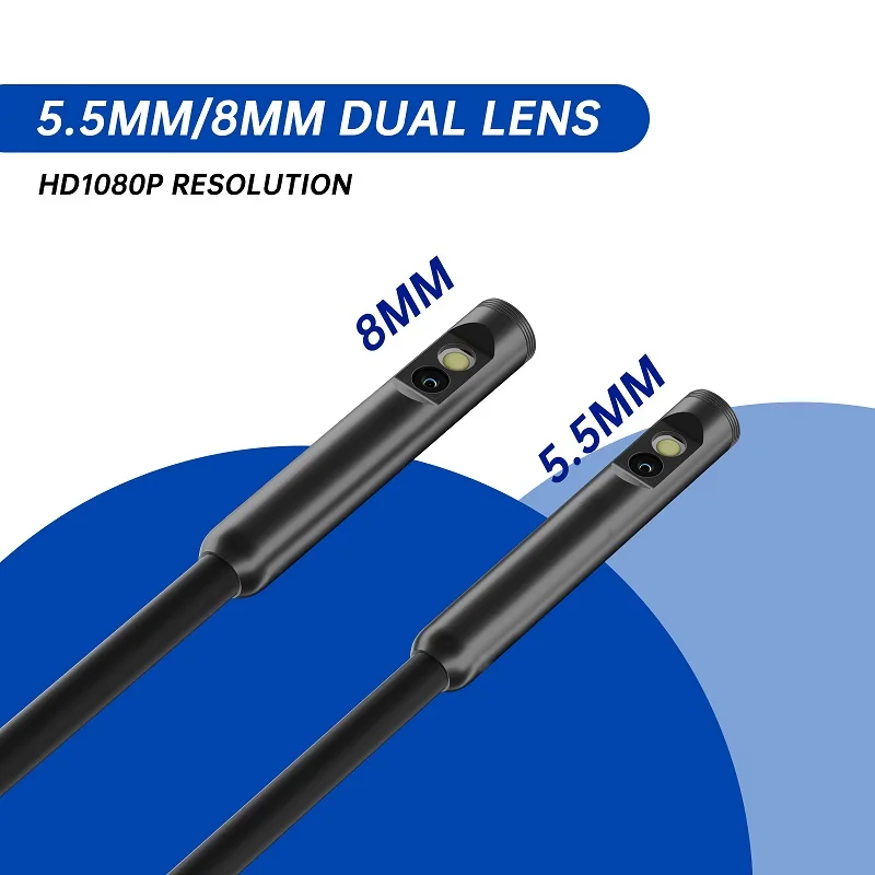 Tubo Fotocamera Di Ricambio 5,5 Mm 1M/3M Per Endoscopi TESLONG NTS150 - Foto 9