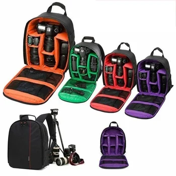 Zaino per fotocamera, borsa a tracolla digitale impermeabile per videocamera, zaino fotografico DSLR per Canon Nikon Sony Olympus Outdoor