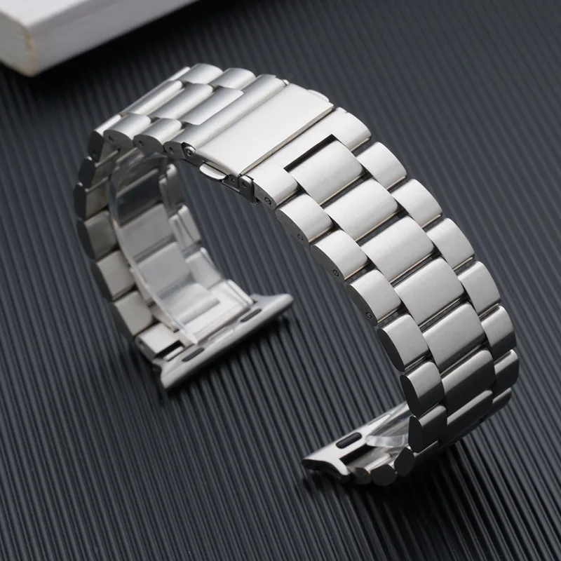 Premium Stainless Steel Watch Strap Bracelet - Elegant and Durable Design