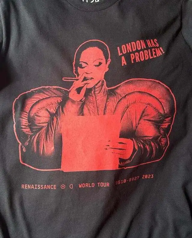 Beyonce London Has A Problem! Renaissance World Tour 2023 T shirt