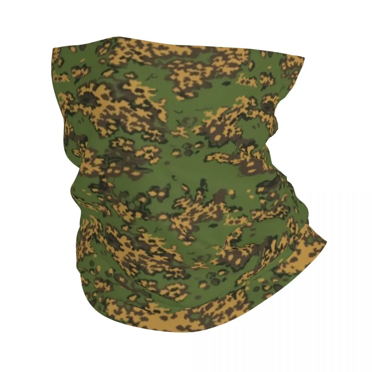 

Russian Woodland Camouflage Bandana Neck Gaiter Printed Army Military Camo Face Scarf Multi-use Cycling Scarf Running Washable