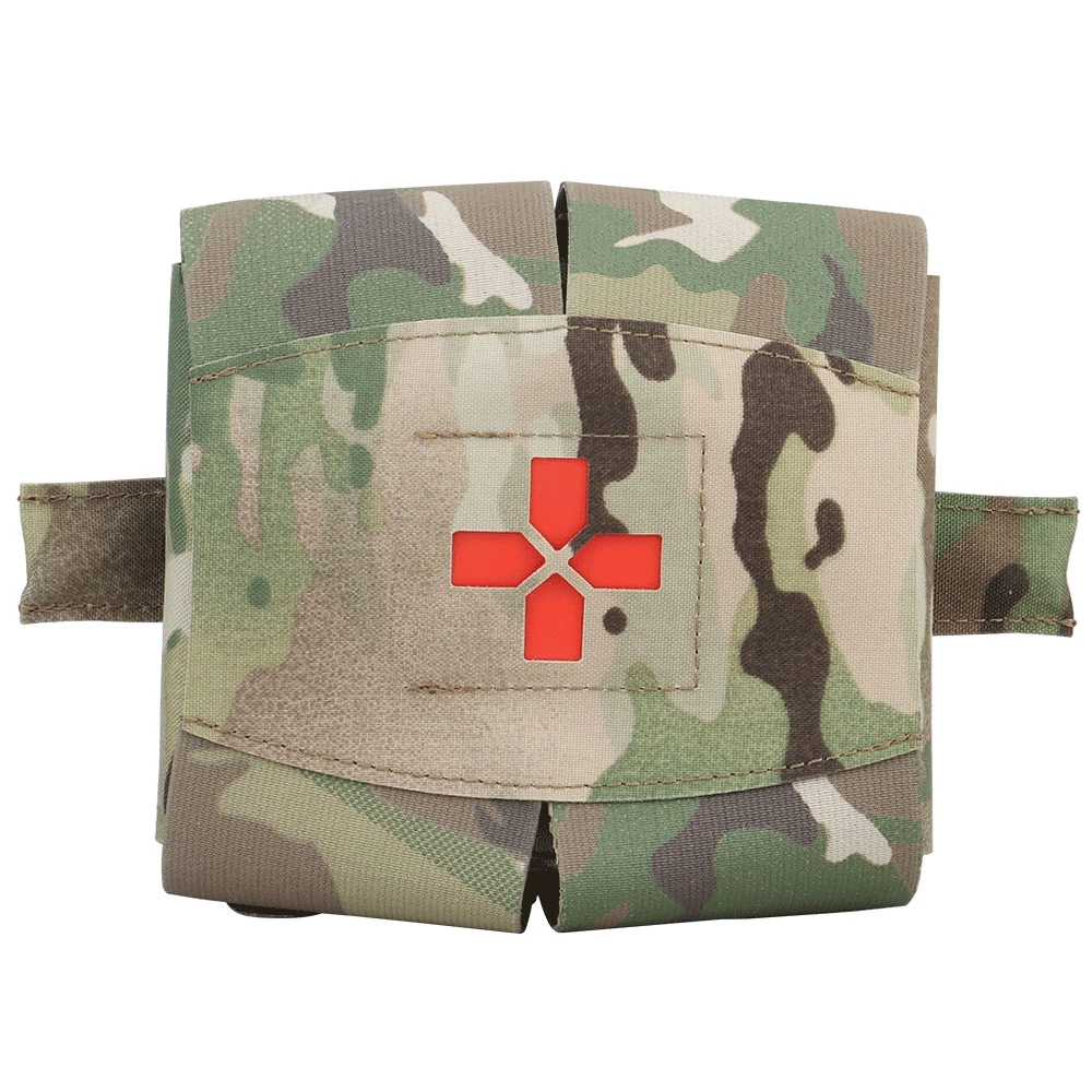 

SABADO First Aid Kit Compact Trauma Medical Emergencies MOLLE Systems Quick Separation Large Tactical Organizer Edc Medic Pouch