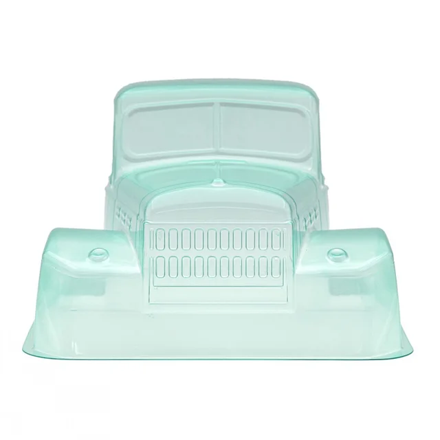 현실적인 디테일과 내구성을 갖춘 1/10 RC 크롤러를 위한 닷지 파워 왜건 플라스틱 투명 바디