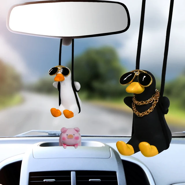  Pendentif Miroir De Voiture Voiture Pendentif Automobile Rétroviseur  Miroir Décoration Accessoires Suspendus Pendentif Cadeaux Giraffe Funny  Glasses