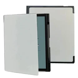 Slim Flip Book Cover with Hard Back Shell and Built-in Pencil Holder for Note Air 3 C (2023) (Light Gray)