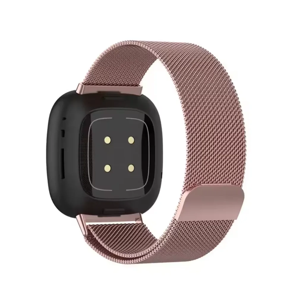 Premium Metal Milanese Loop Strap - Elegant Magnetic Smartwatch Bracelet Band
