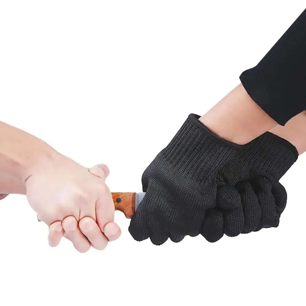 Stainless Steel Safety Work Gloves 1 Pair Repair Gloves Wire Mesh Anti Cut Resistance Safety Protective safety gloves