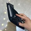 Authentic Exotic Alligator Leather Classic Black Men's Short Card Holders Genuine Real Crocodile Skin Male Small Bifold Wallet 6