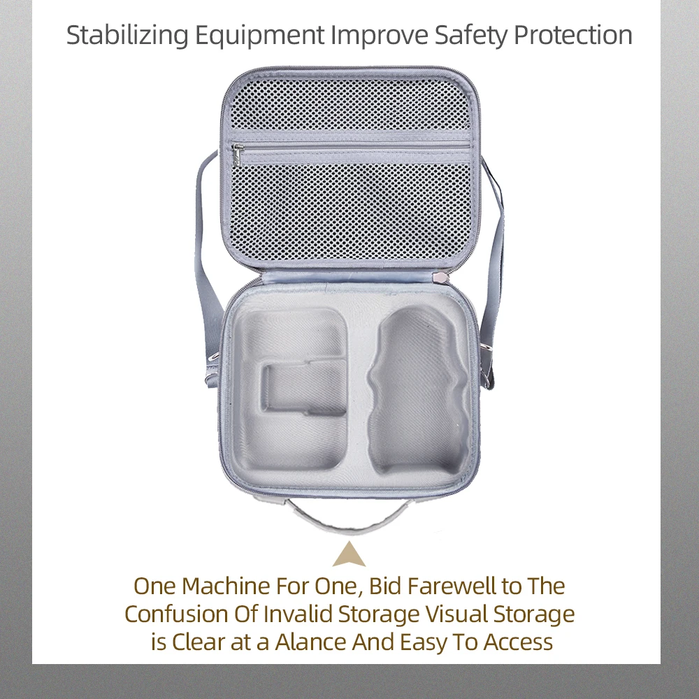 Daul-Using Bag for mini 4 pro Accessories RC2 Protector RC-N2 Carrying Case Suitcase for DJI mini 4 pro Accessories