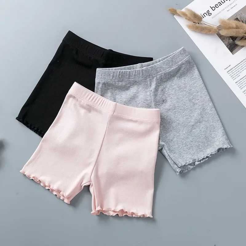 

Cotton Girls Short Safety Pants Top Quality Cute Kids Shorts Underwear Children Summer Girl Underpants for 2-12 Years Old