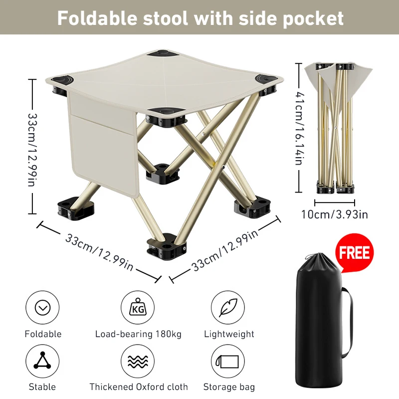 Ultralight Outdoor Folding Camping Stool