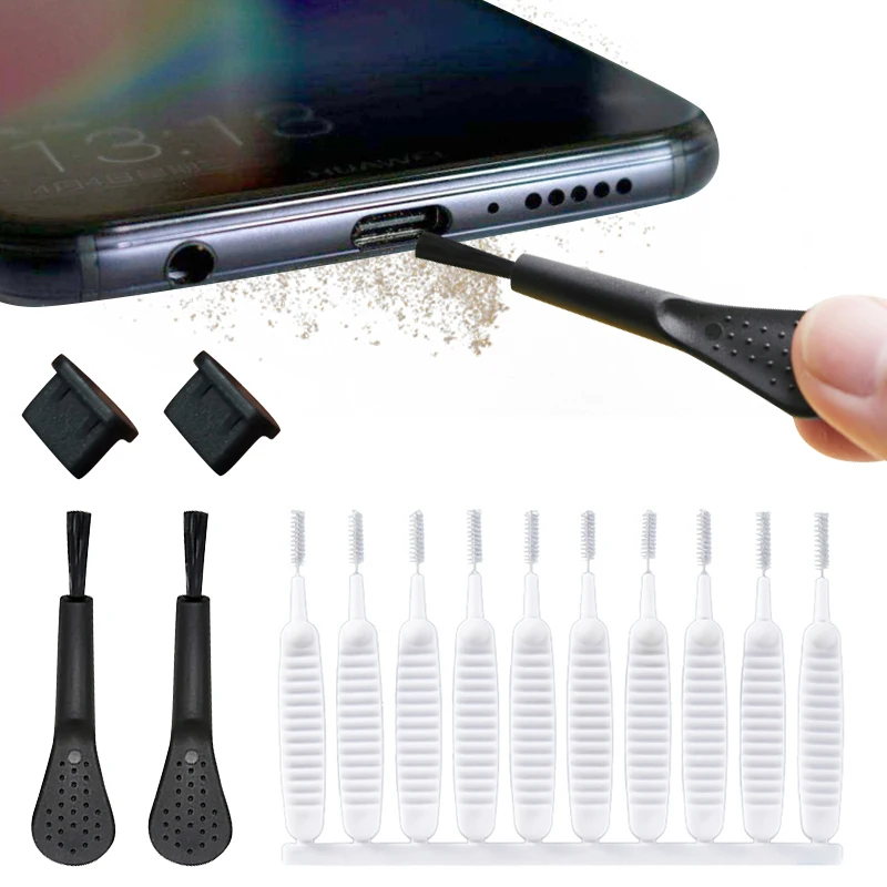 MobilePhoneChargingPortDustPlugRemovalCleanerKitForIPhoneSamsungXiaomiUniversal
