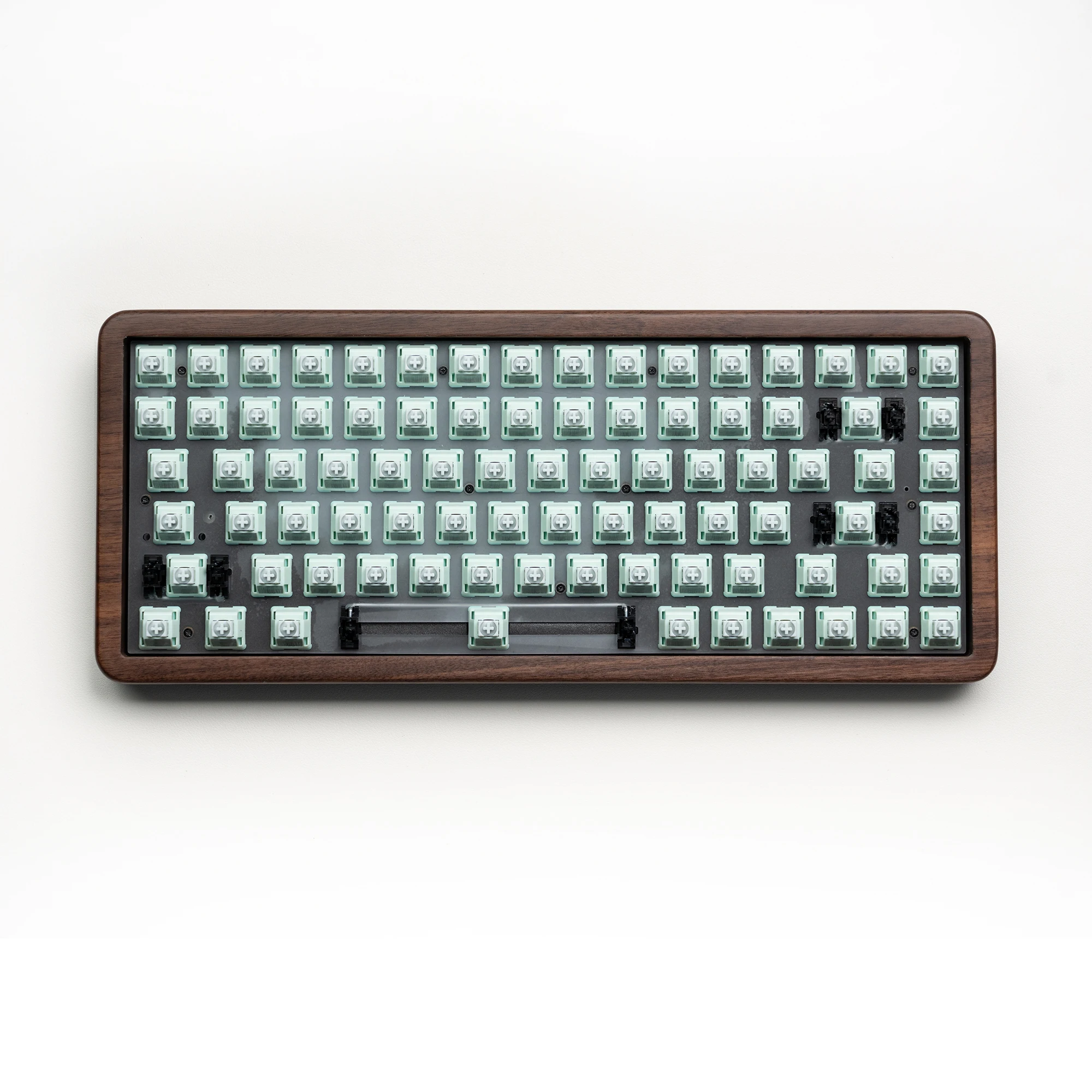 Womier WD75 QMK/VIA 木製ゲーミングキーボード 8000mAh トライモード