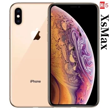 iPhone XS Max 6.5" 4G LTE   A12 NFC Face ID  64GB&256GB ROM 4G RAM Original Apple Unlocked Phone iphonexs max