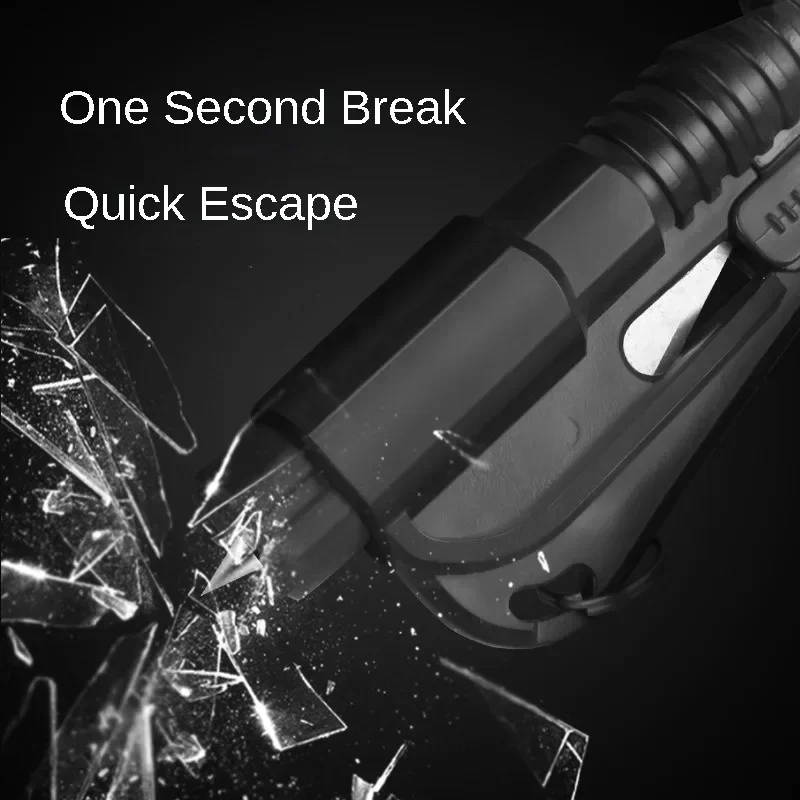 Car Safety Hammer Window Breaker Safety Hammer 3-in-1 Window Breaker Seat belt Cutter Compact Emergency Hammer Car Accessories