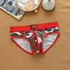 Men's nylon mesh breathable cool camouflage panties addicted youth briefs 4