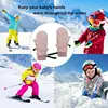 Y4UD Kid Insulated Snow Kid Insulated Snow Gloves with String for Cold Weather