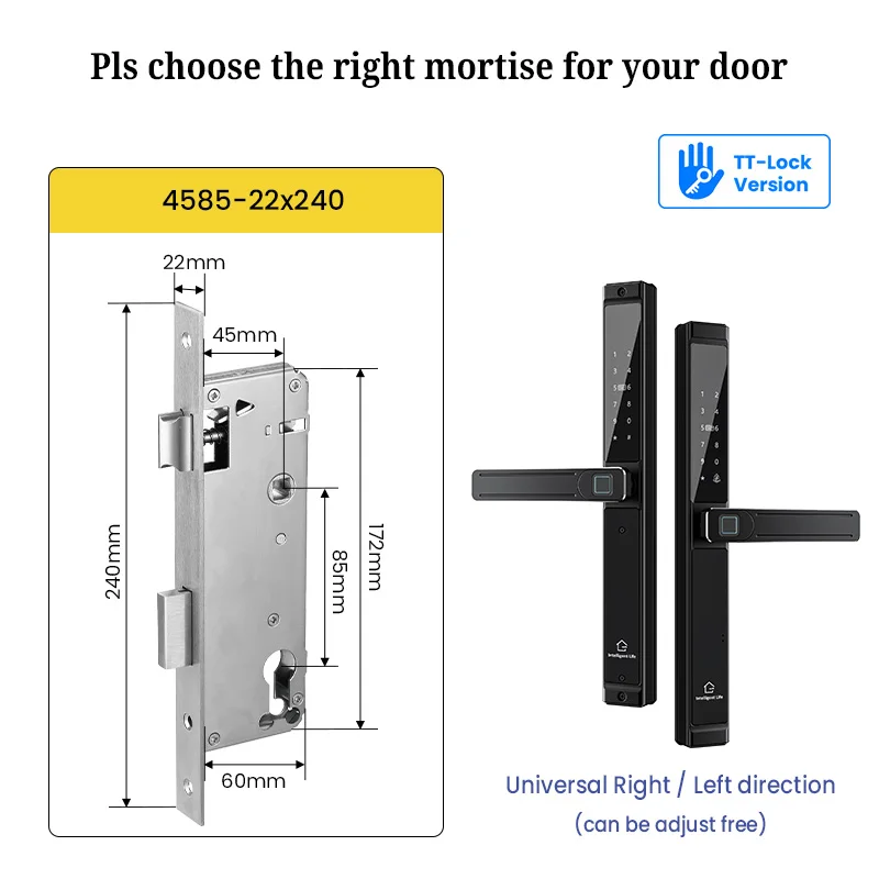 قفل ذكي دخول متعدد TTLOCK عن بعد