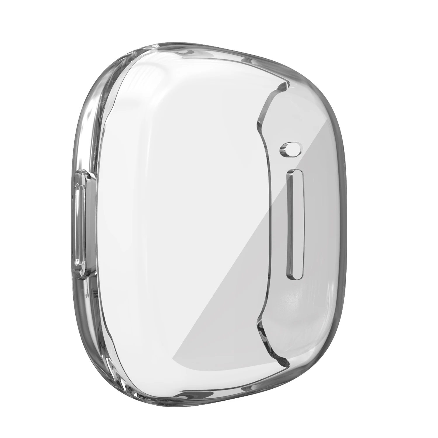 Estojo protetor para Fitbit Versa 3, TPU macio, protetor de tela cheia, capa para Fitbit Sense, relógio inteligente Versa3, pára-choques, chapeamento Shell