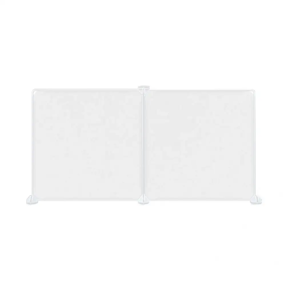 Partition Screen Transparent Removable Resin Table Kids