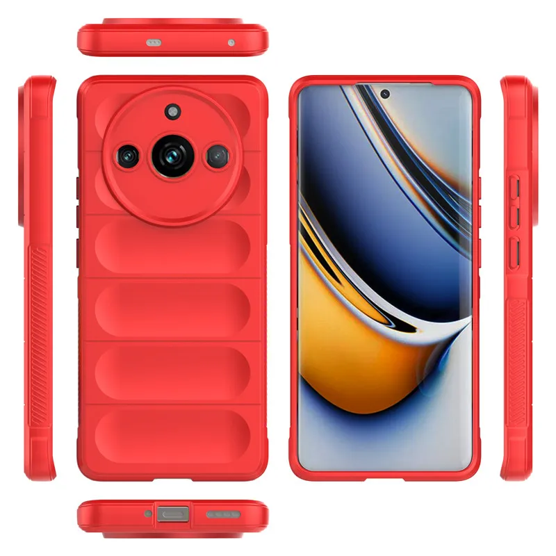 Geschikt voor Realme Narzo 60 Pro telefoonhoes Realme Narzo 60 deksel zachte siliconen bumper afscherming bescherming telefoonhoes Realme Narzo 60 Pro Fund_voghion.com