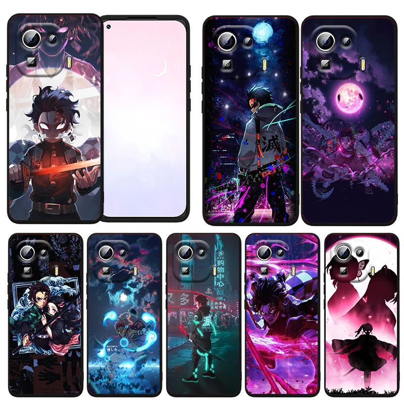 

Kamado Tanjirou Demon Slayer For Xiaomi Mi 12X 12 11 11T 11i 10T 10 Pro Lite Ultra 5G 9T 9SE A3 TPU Silicone Black Phone Case