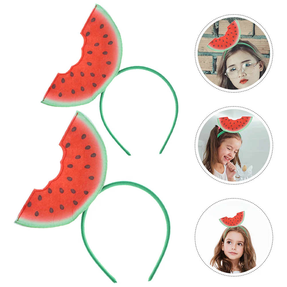 2pcs Watermelon Hairbands Summer Headband Costume Headband khaki mens suits smart casual business slim fit wedding tuxedos groom wear ternos hombre 2pcs jacket pants costume homme mariage