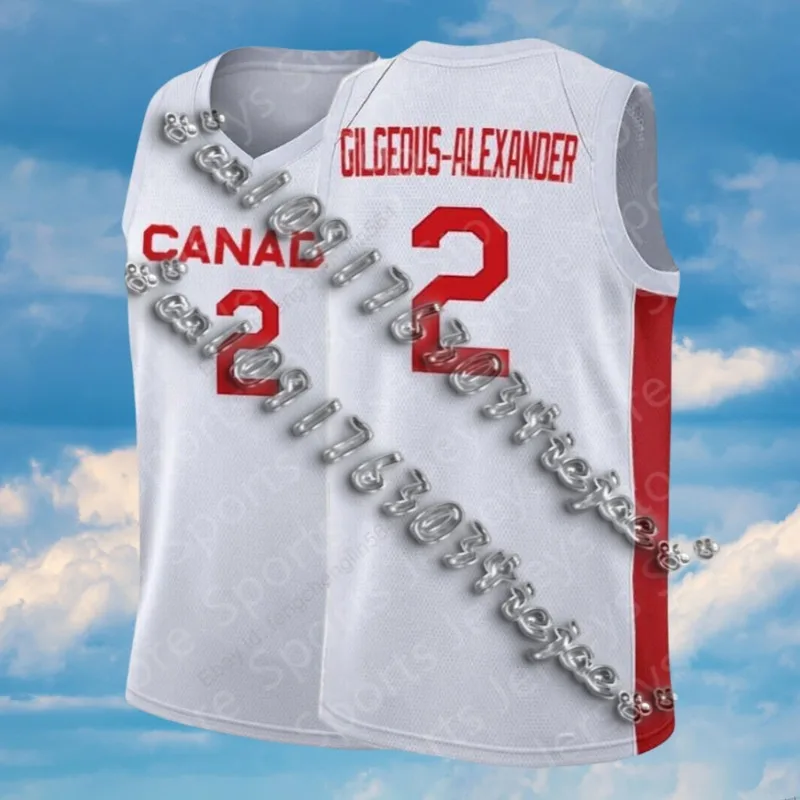 New Canadian Basketball Canadian Basketball Jersey Men's/Boys Summer Training Vest Fan Special Kit