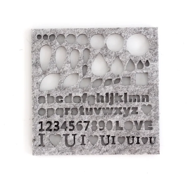 Véletlenszerű Gyapjú Filc Penész Tű Nemezelés Barkácsolás Sablon Applique Kiegészítők Indító Készlet Minta Kezdő - Image 3