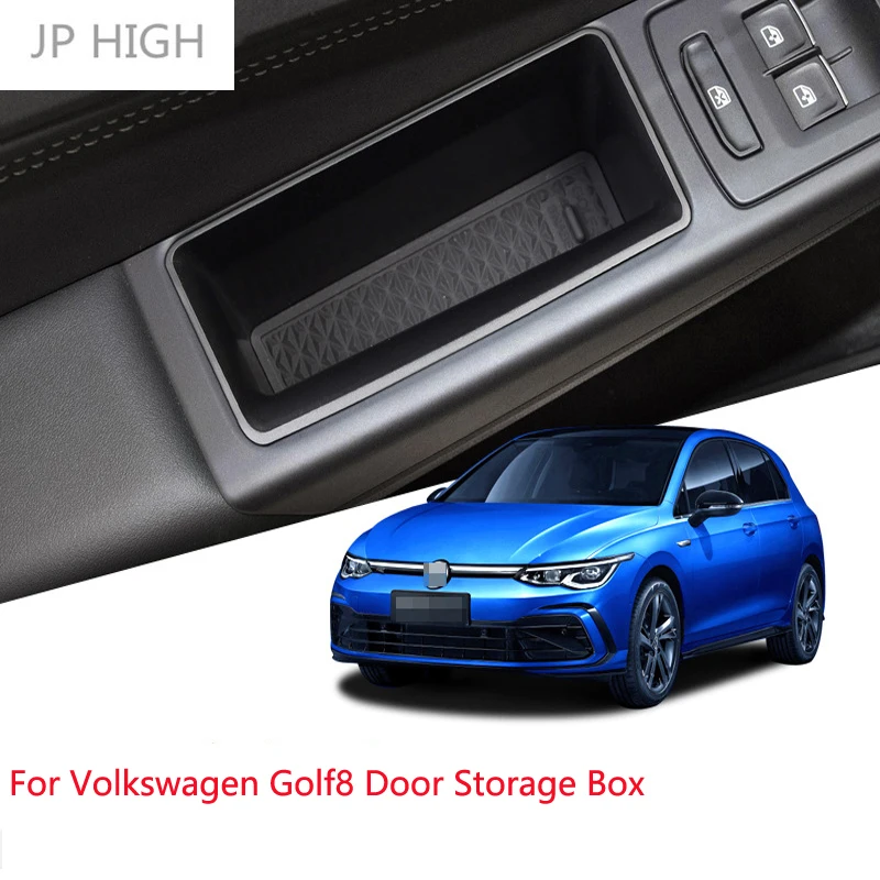 

Ящик для хранения дверных ручек VW Golf8, Декоративный ящик для хранения, украшение салона автомобиля, аксессуары для модификации, Стайлинг автомобиля