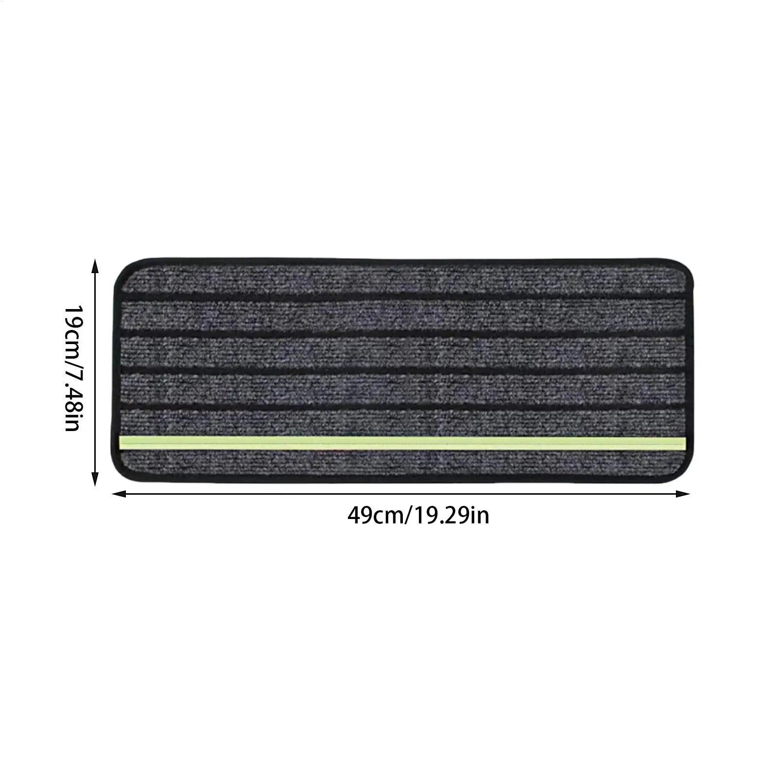 RV Step Carpet Outdoor Step Mats Anti-slip Self-stick Pad Protective Rug Carpet Luminous Dustproof for Staircase Camping Car
