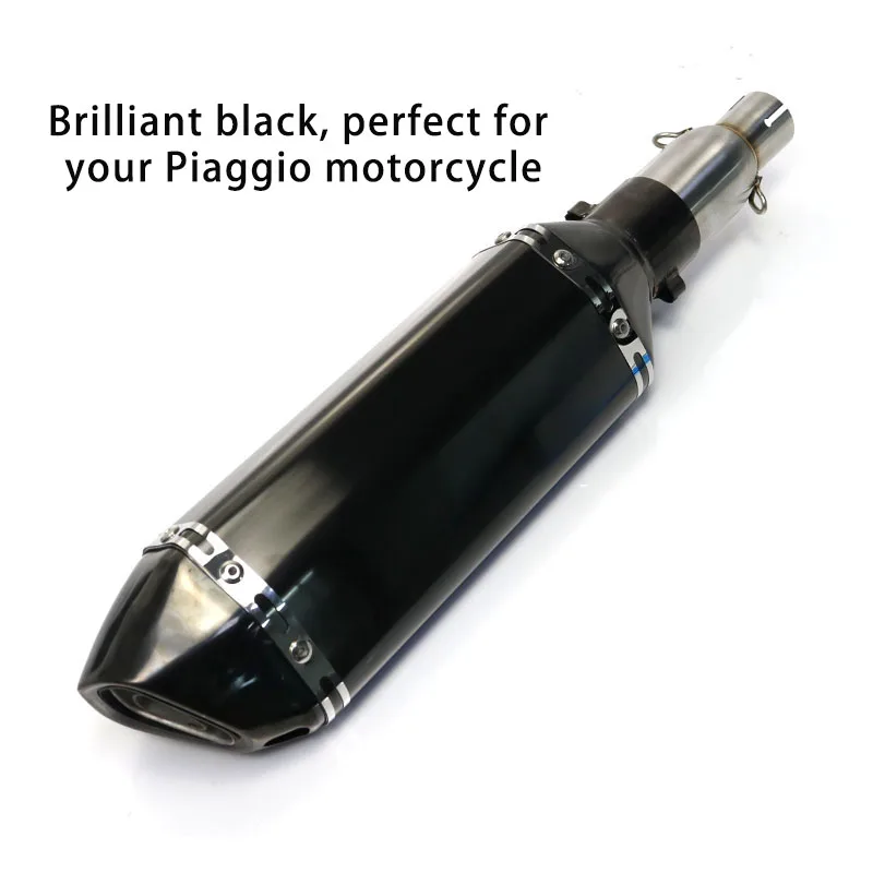 Motorrad Auspuff Mittleres Link Rohr Für Piaggio MP3, Beverly, X10