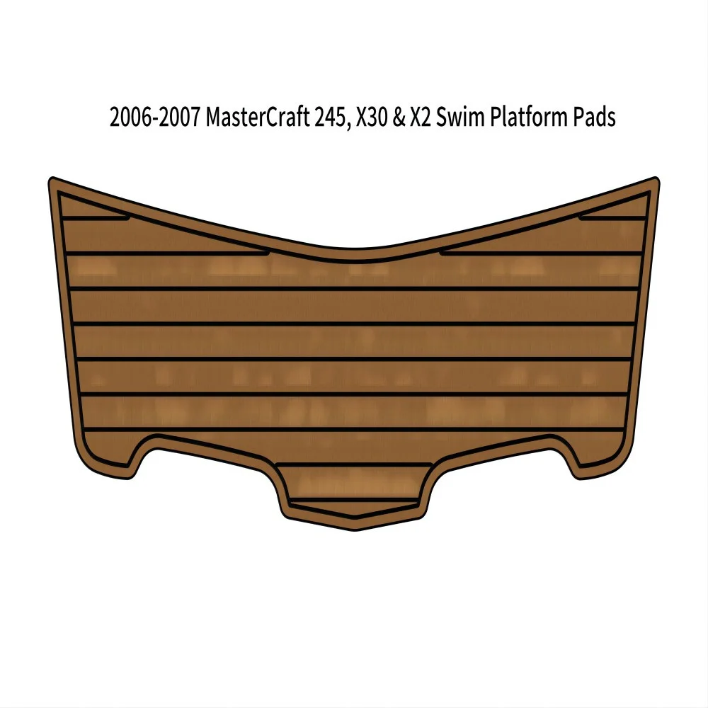 

2006-2007 MasterCraft 245 X30 X2 платформа для плавания лодки EVA искусственный Тиковый напольный коврик SeaDek маринемат Gatorstep стильный самоклеящийся