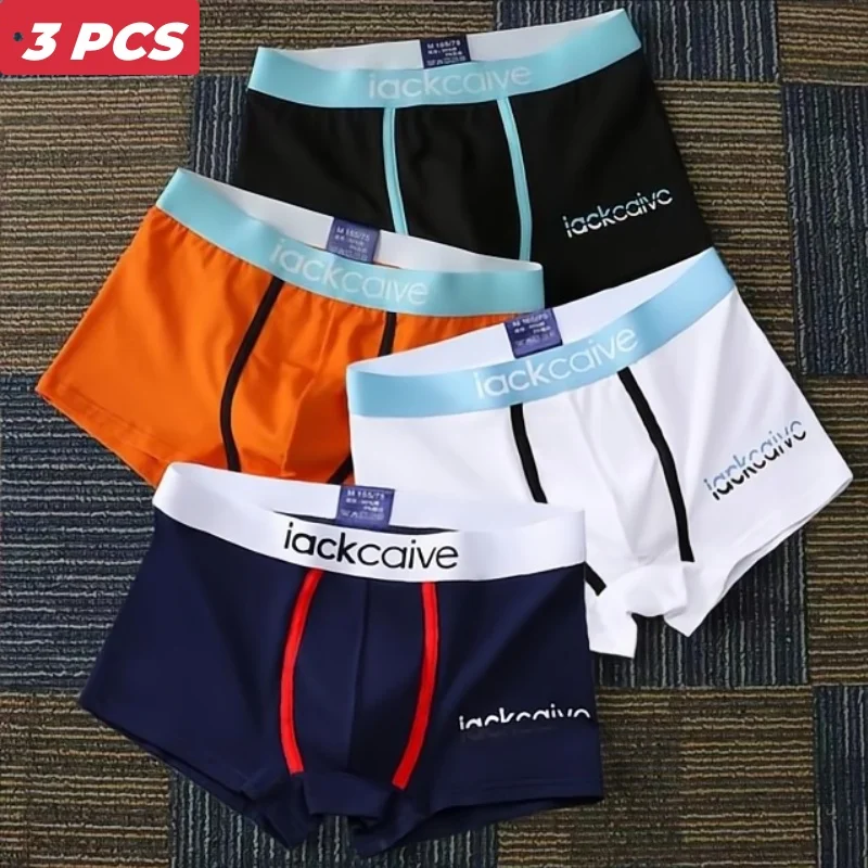 Description Picture 3 of item3PCS/Lot XL-3XL Men Underwear Cotton Boxer Panties Male Boxers Breathable Comfortable Mens Printed Underpantscuecas calzoncillos